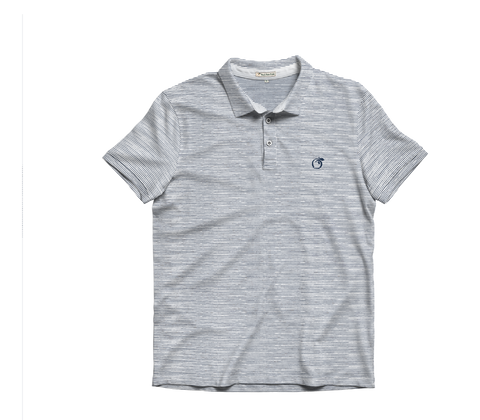 Solid Stretch Jersey Performance Polo - Venetian Mist