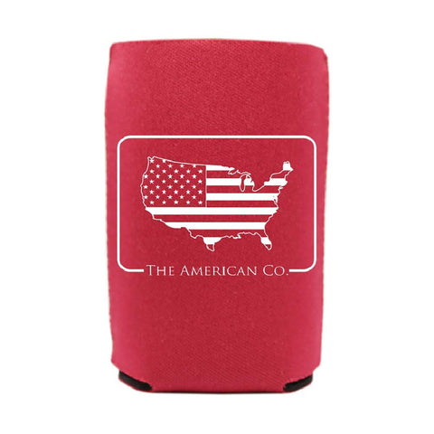 American Patch Decal - Red