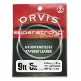 Superstrong Plus Nylon Knotless Tapered Leader 2pk