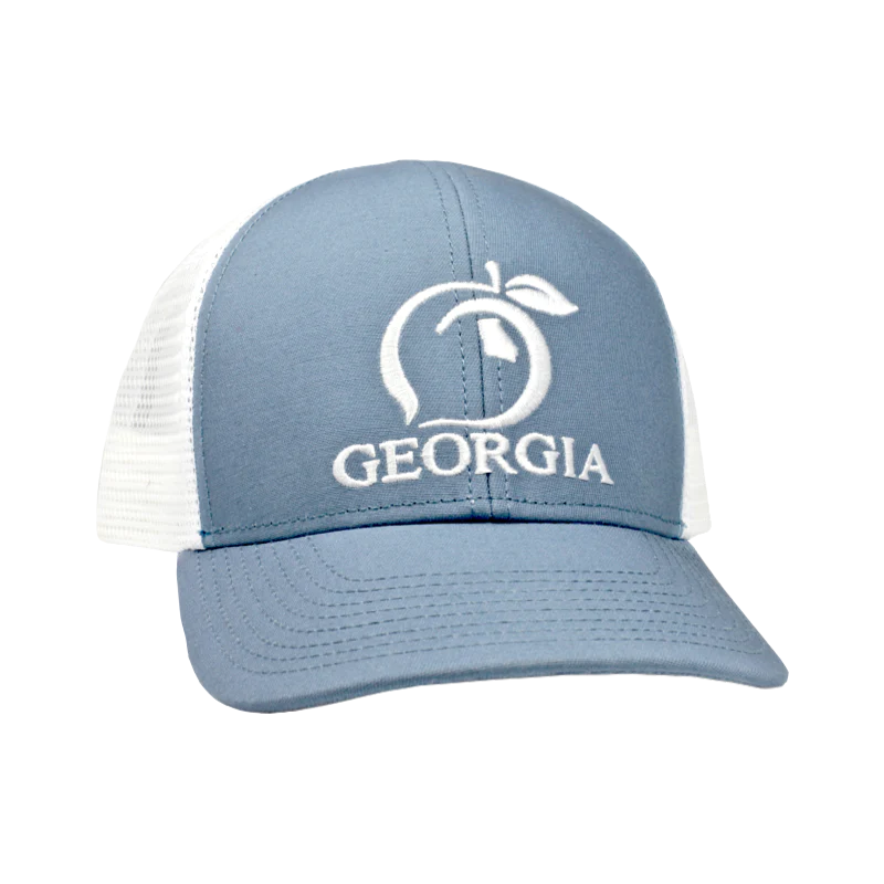 Original Georgia Trucker Hat - Lake Blue/Grey